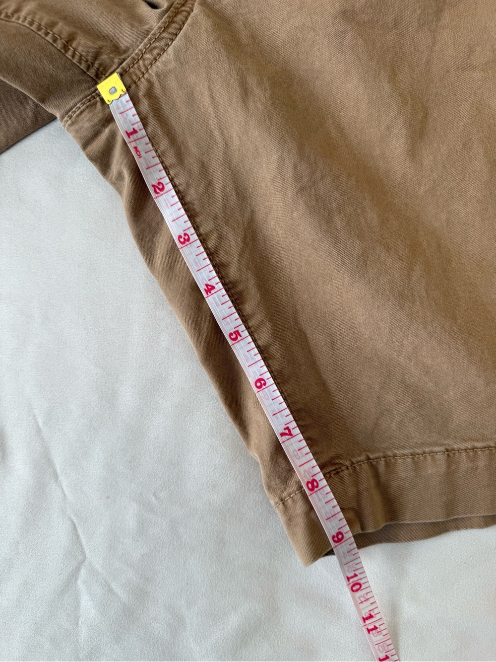 American Eagle Outfitters Bundle Men’s 30 Chino Shorts Tan & Light Khaki - Picture 15 of 15